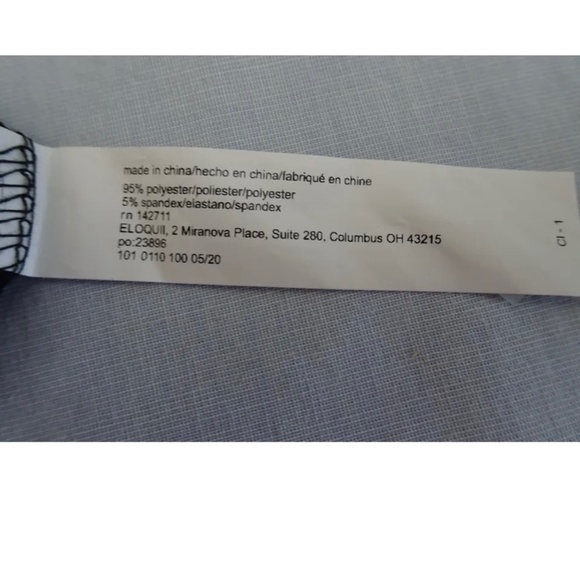 Eloquii size 18/20 black top - Picture 6 of 6